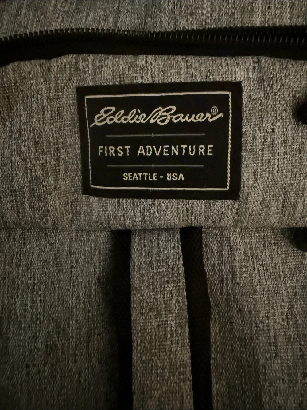 Eddie Bauer Gray Diaper Bag - Versatile Everyday Bag